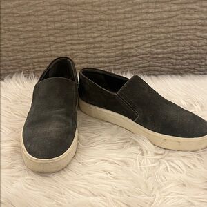 Men's Black Slip-On Shoes